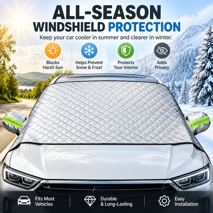 ClearMorning™ Magnetic Windshield Cover