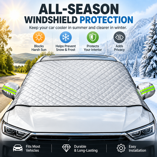 ClearMorning™ Magnetic Windshield Cover